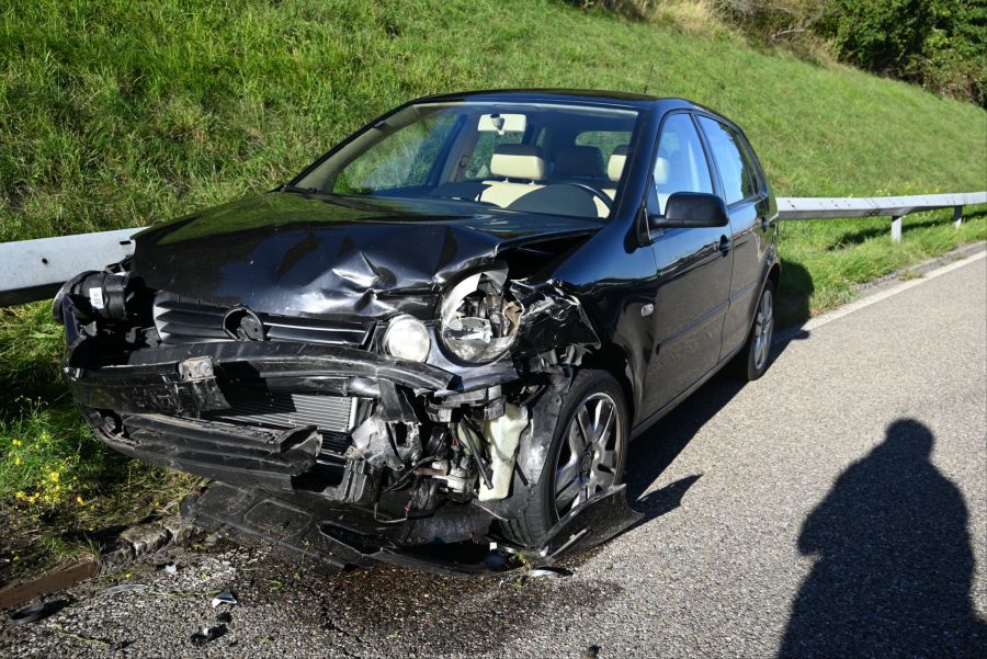 Beim Unfall entstand Sachschaden.