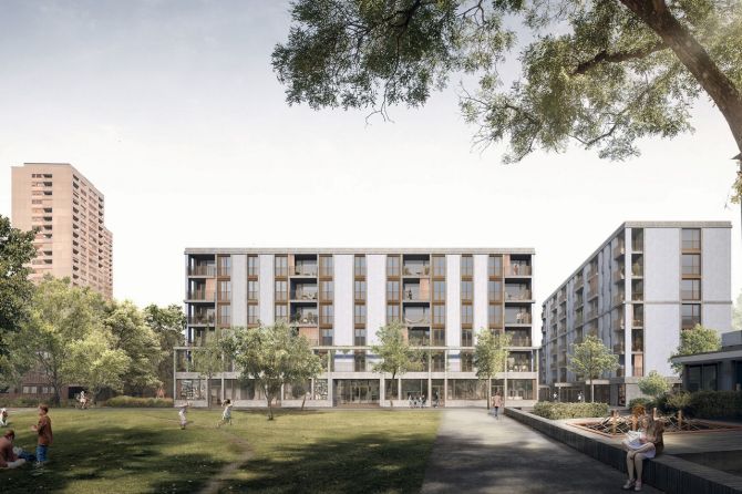 Zürich Wohnsiedlung Hardau Vermietung