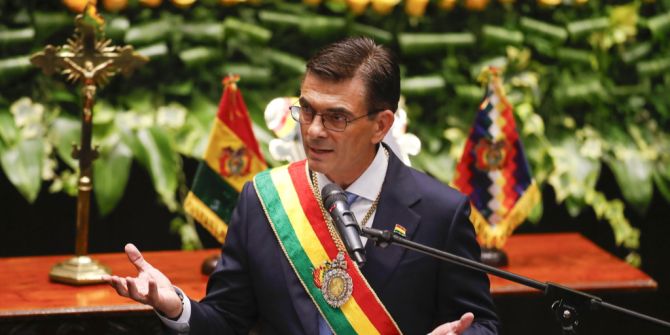 Präsident Bolivien