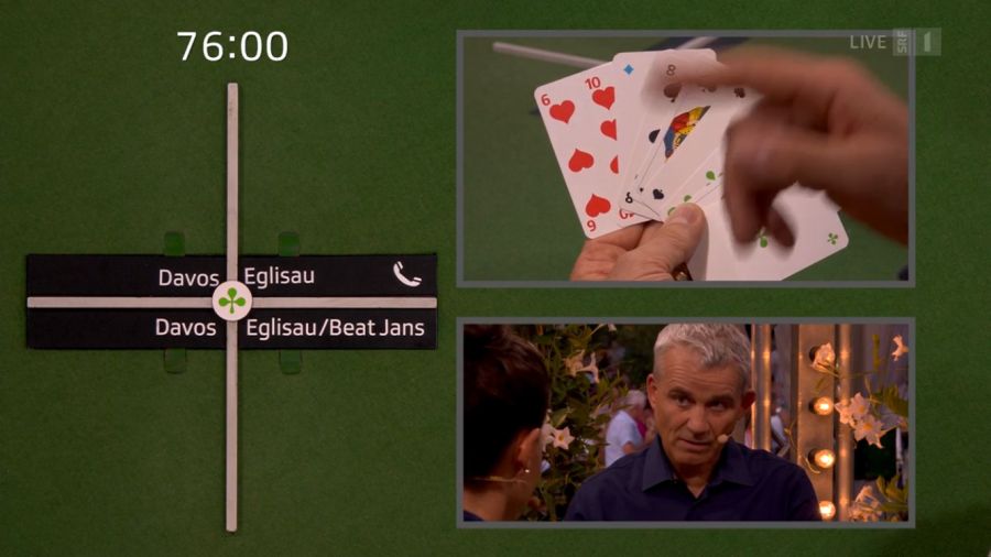 Beat Jans spielt für Eglisau schwach.