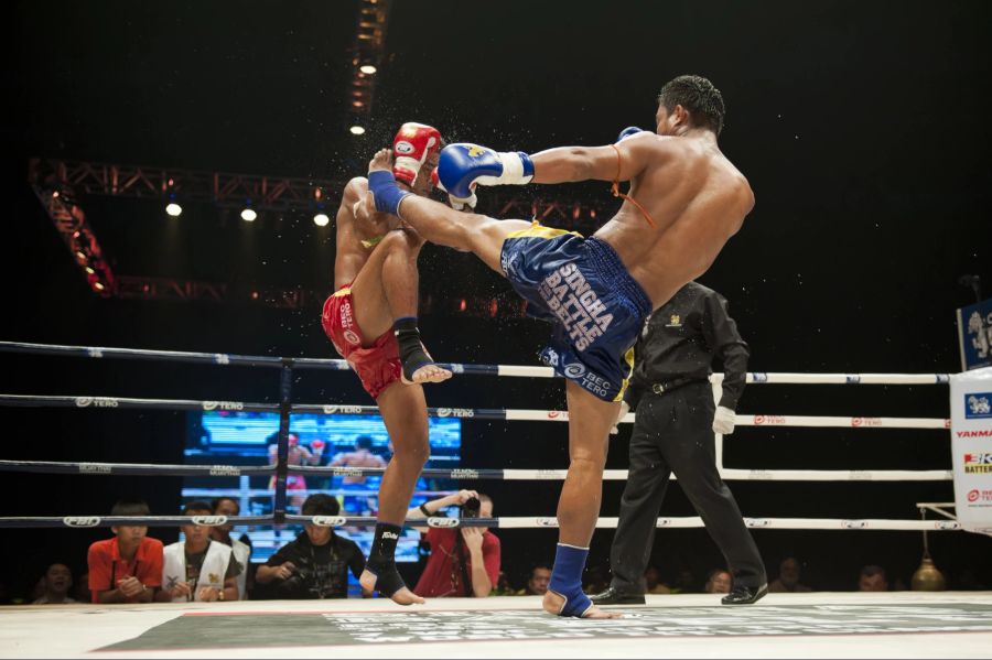 Muay-Thai-Kampf