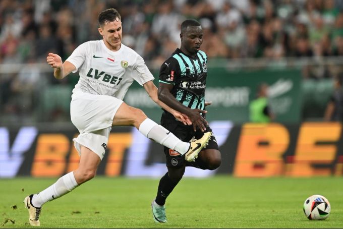 Der FC St.Gallen verliert gegen Slask Wroclaw, steht aber dennoch im Playoff der Europa League. FC St.Gallen