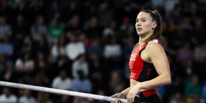Angelica Moser hat beim Diamond-League-Meeting in Marrakesch für einen Exploit gesorgt. (Archivbild) Angelica Moser