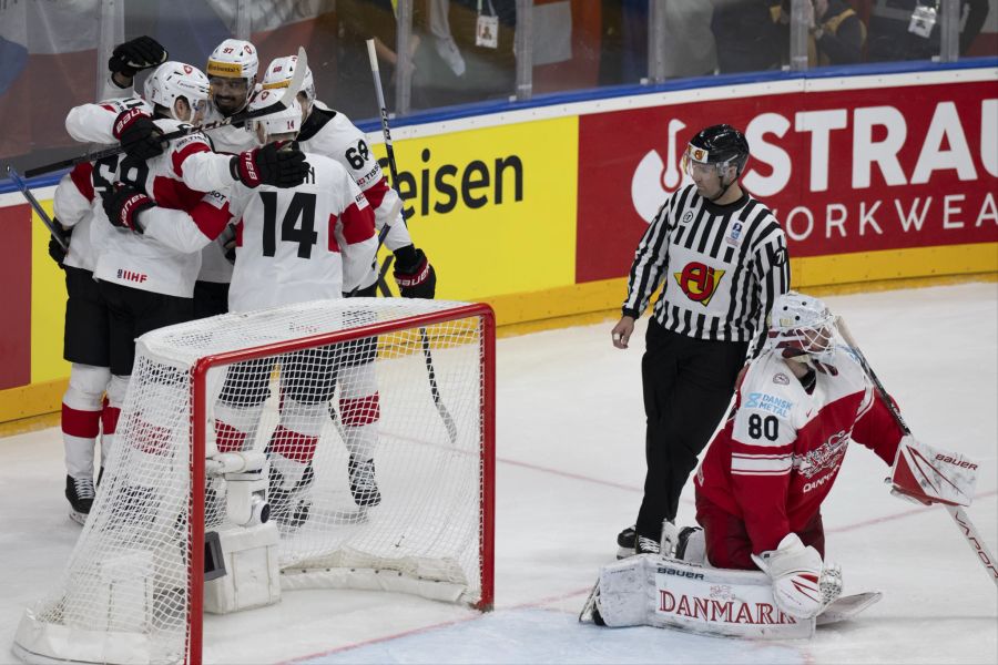 Eishockey-WM Schweiz Dänemark