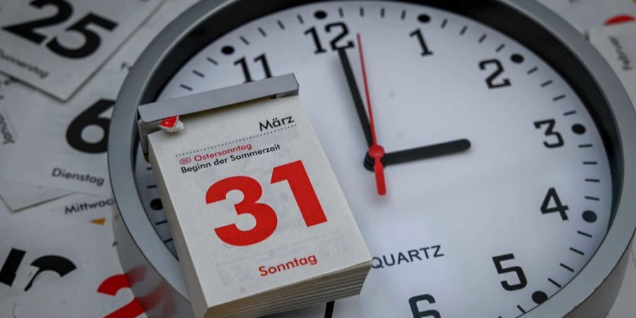 Die Sommerzeit startet am 31.März