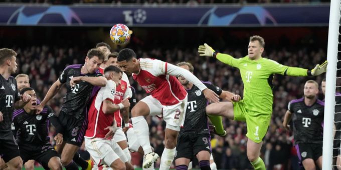 Kein Sieger zwischen Arsenal und Bayern München: Das Spiel endet 2:2. Champions League