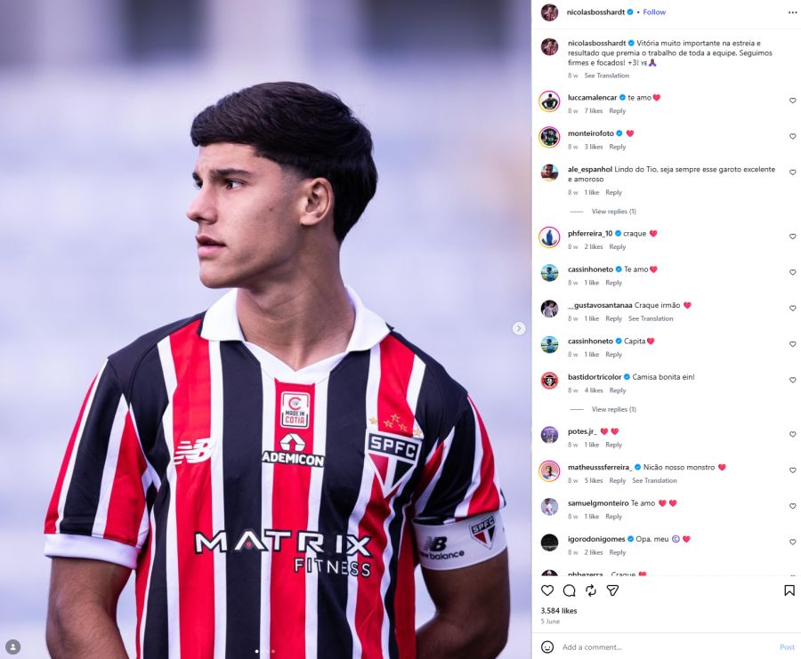 Nicolas Bosshardt Schweizer Nati