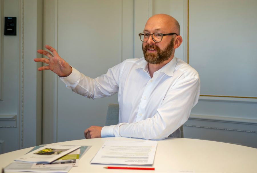 Jean-Rodolphe Fiechter trat 2011 dem Leist der Untern Stadt Bern (LUS) bei.