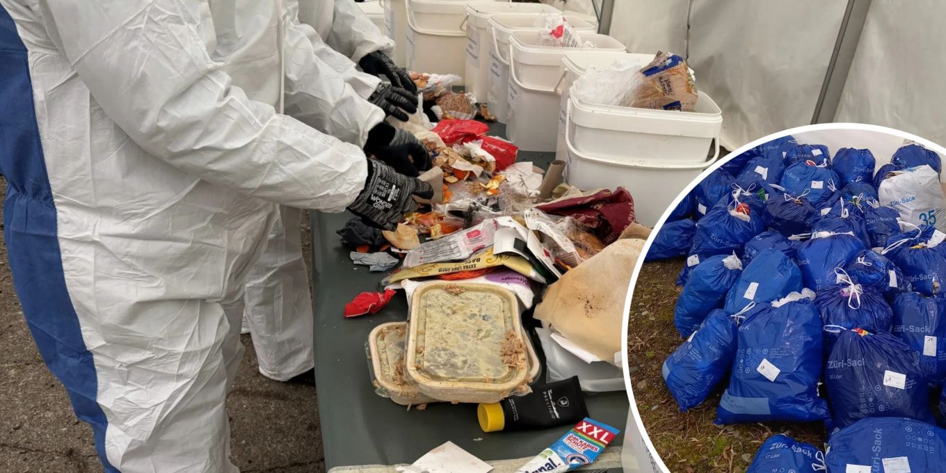 Abfall untersucht: So viel unnötiger Müll steckt in den «Zürisäcken»