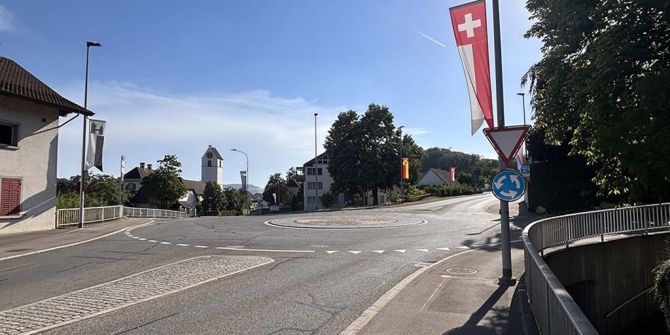 Unfallstelle Umiken