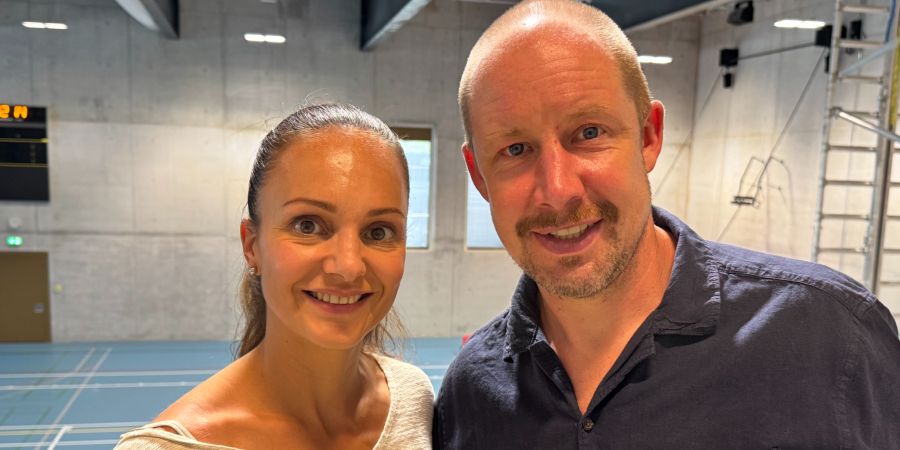 Sarah van Berkel und Mathias Seger.