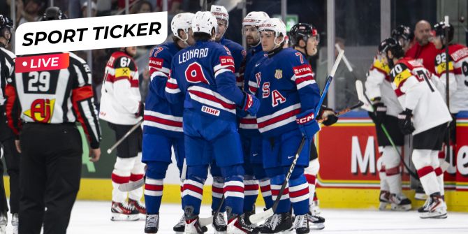 USA Eishockey-WM Österreich Viertelfinal
