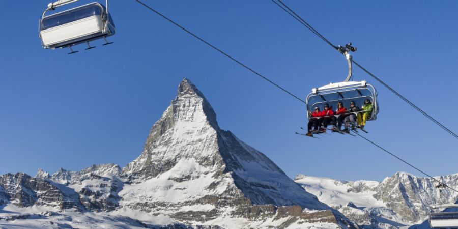 Im März 2028 soll auf den Pisten des Gornergrats in Zermatt ein Weltcup-Abfahrtsrennen der Herren stattfinden. (Archivbild)