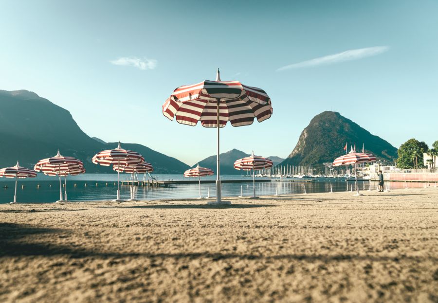 Der Lido di Lugano sorgt für die perfekte Abkühlung.
