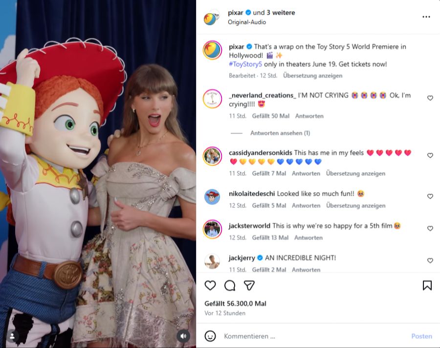 toy story 5 taylor swift