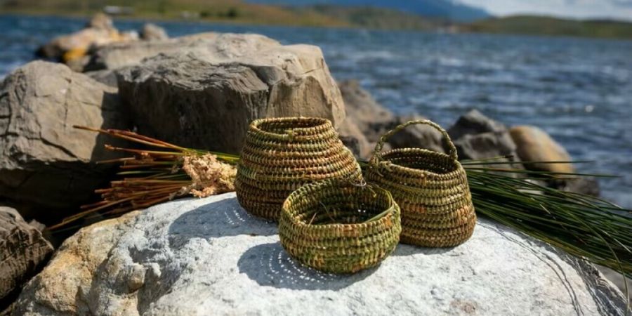 Basel-Stadt gibt menschliche Überreste an die Kawésqar in Chile zurück. Auf dem Bild ist die Flechtkunst dieser indigenen Gemeinschaft zu sehen.