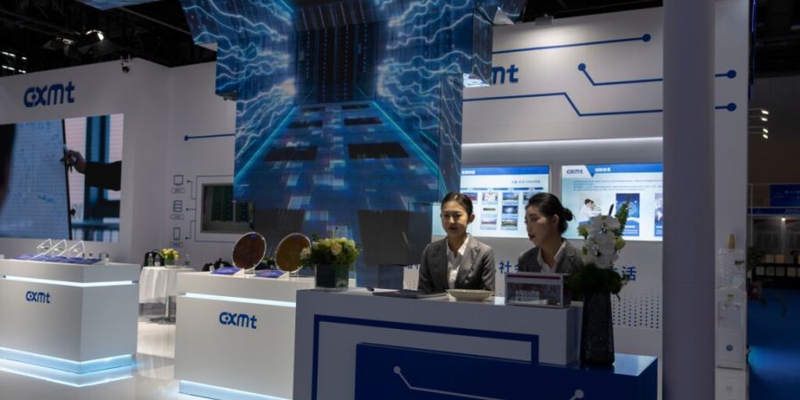 ChangXin Memory Technologies (CXMT) ist spezialisiert auf die Herstellung der wegen dem KI-Boom stark nachgefragten Specherchips. (Archivbild)