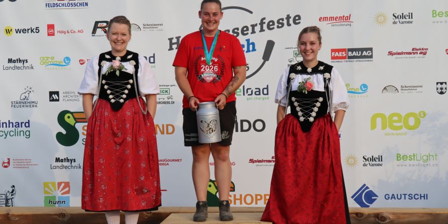 Shannon Krummen von Thörigen A wurde als beste Frau des Spieltags ausgezeichnet.