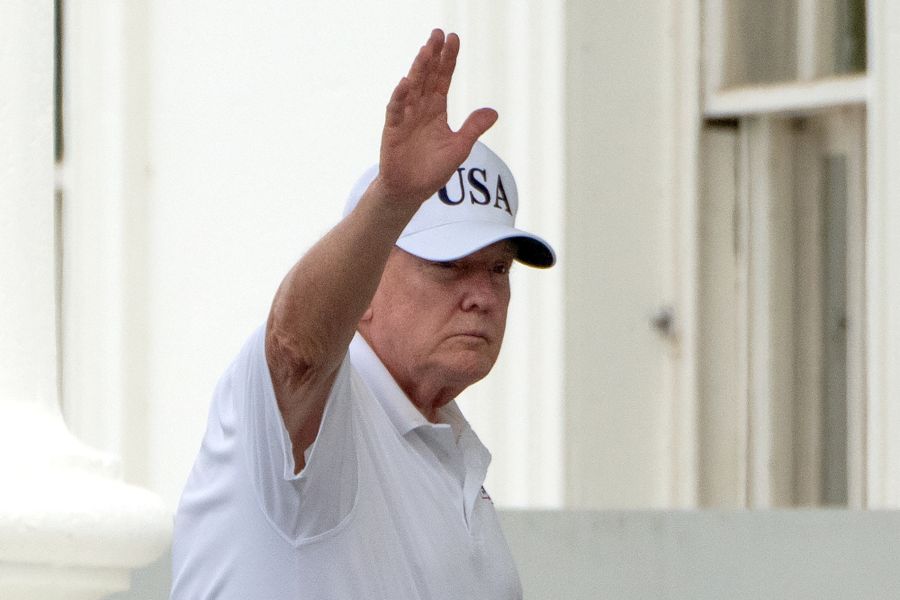 Somit muss Donald Trump eine Niederlage einstecken.