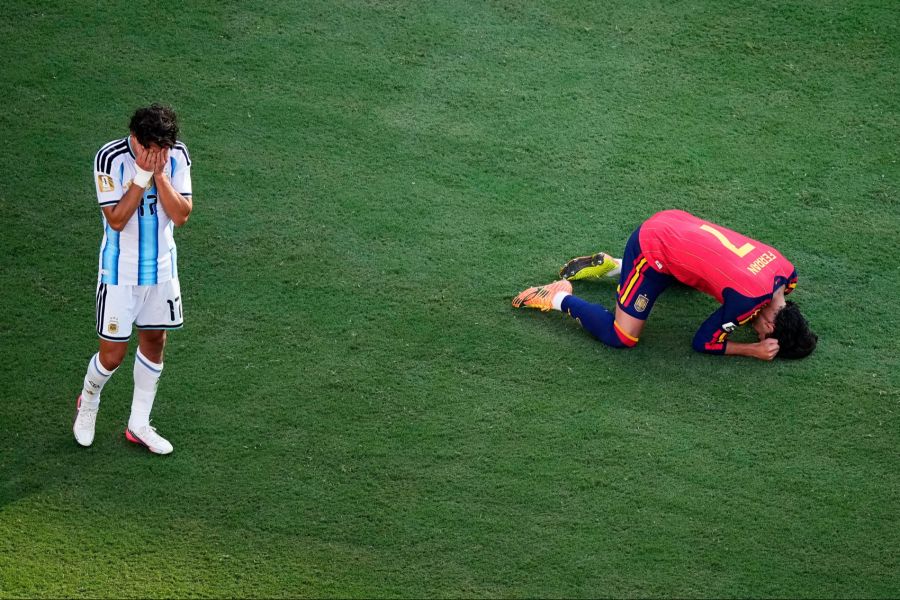 Giuliano Simeone wird für Argentiniens Niederlage im WM-Final verantwortlich gemacht.