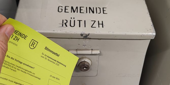 Rüti ZH Urne