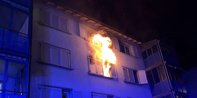Wohnungsbrand Schlieren