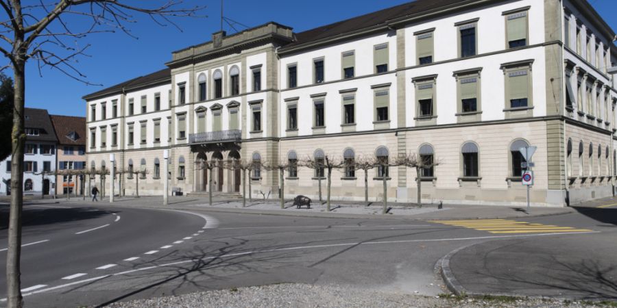 Der Kanton Thurgau will Verfahren rund um Baugesuche digitalisieren. Im Bild: Das Thurgauer Regierungsgebäude in Frauenfeld. (Archivbild)