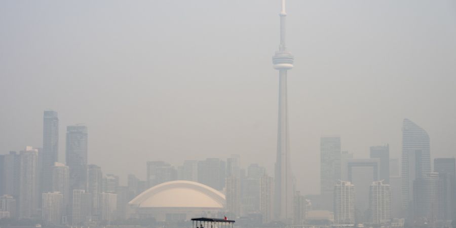 Der Ontariosee mit der Skyline von Toronto im Hintergrund: US-Präsident Donald Trump bringt mitten im Handelsstreit mit Kanada eine Umbenennung des Grenzsees in «Lake America» ins Spiel.