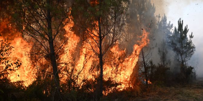 frankreich feuer