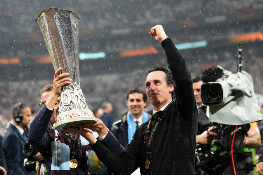 Für Trainer Unai Emery ist es bereits der fünfte Triumph.