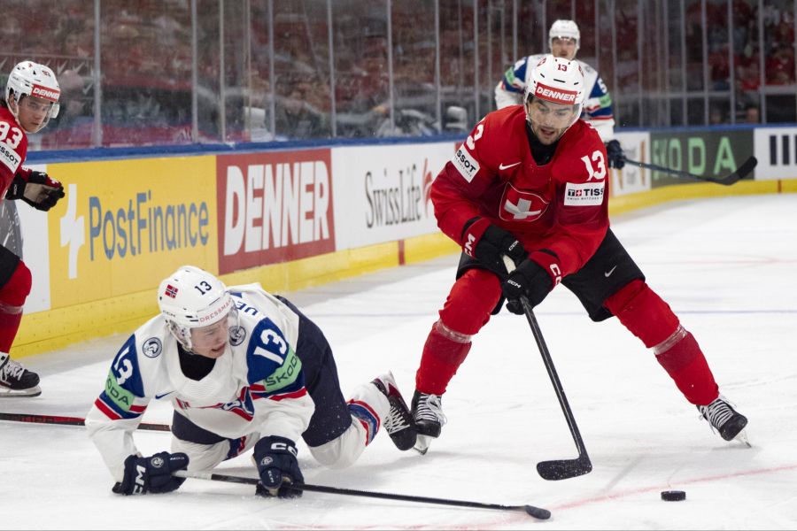 Schweiz Norwegen Eishockey-WM Halbfinal