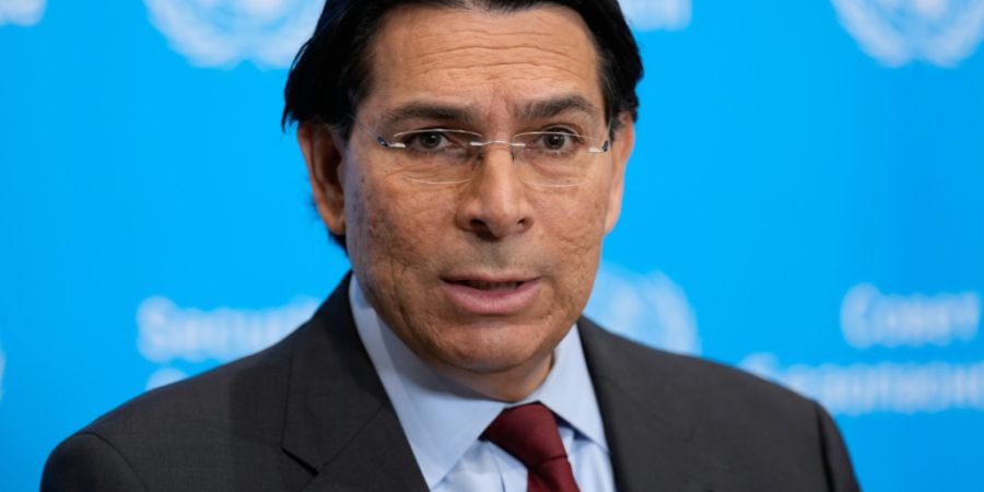 ARCHIV - Der israelische Botschafter bei den Vereinten Nationen, Danny Danon. Foto: Seth Wenig/AP/dpa/Archivbild
