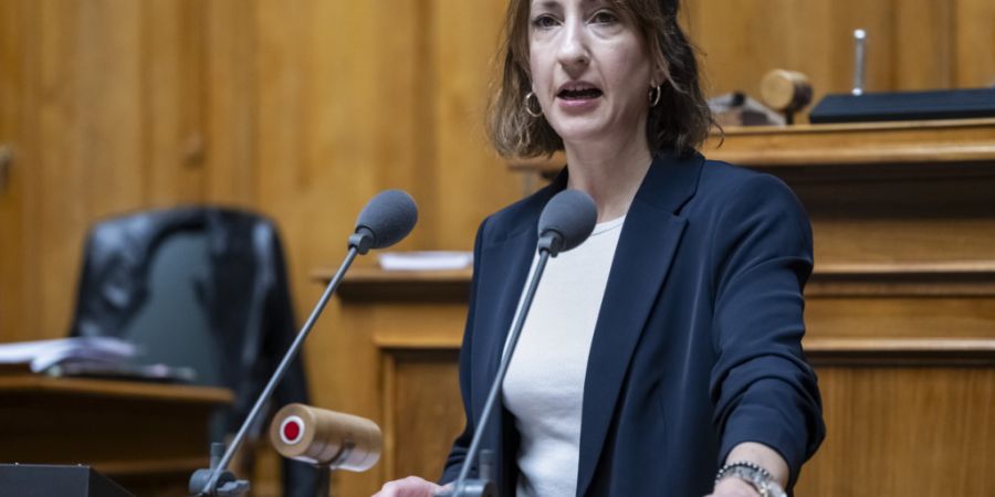 Jessica Jaccoud ist bereit, aus dem Nationalrat auszutreten, um in den Waadtländer Staatsrat einzutreten (Archivfoto).