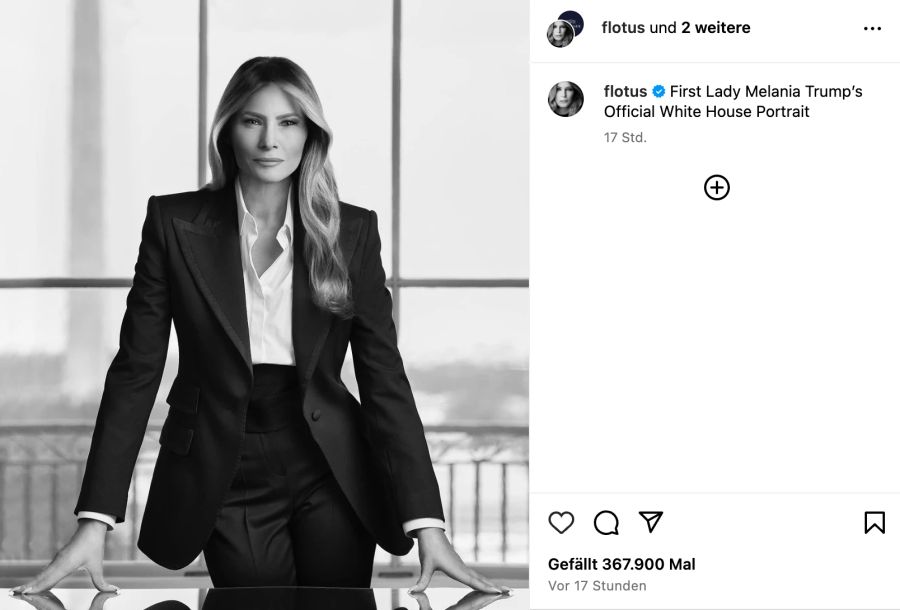 Melania Trump als First Lady