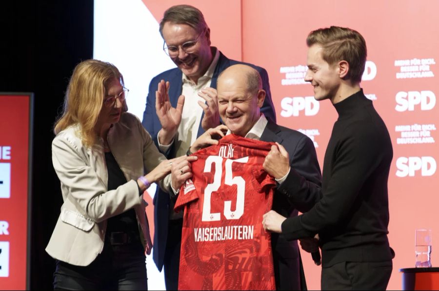 Olaf Scholz Kaiserslautern Bundestagswahl