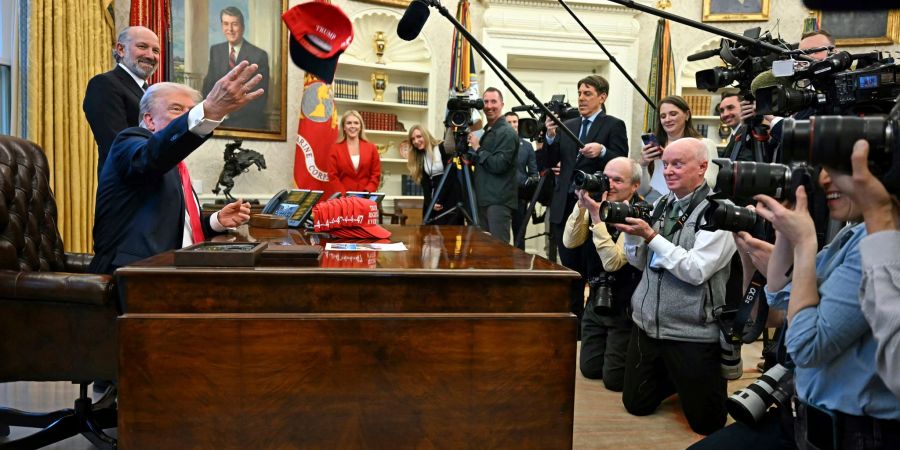 Das Weisse Haus hat die Kontrolle über den Reporter-Pool an sich gerissen. (Archiv)