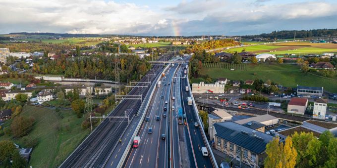 A1 Worblentalbrücken: Start der Bausaison 2025. Autobahn A1