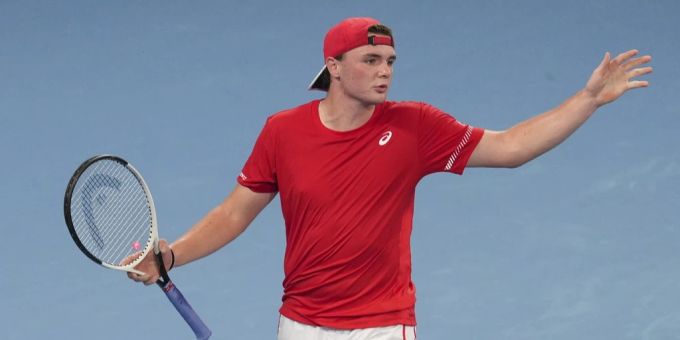 Was zeigt Dominic Stricker an den Australian Open? Australian Open