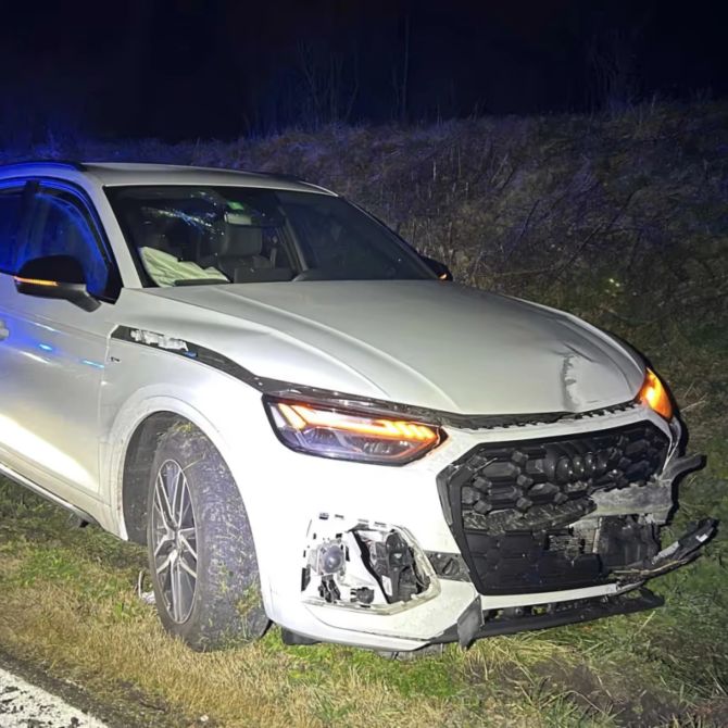 Audi Unfall Autobahn