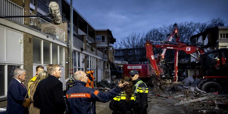 König Willem Alexander und Königin Maxima besuchten den Unglücksort. (Archivfoto)