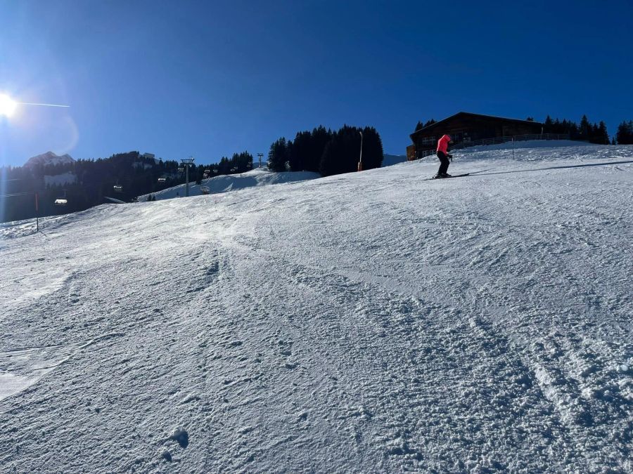 An Schnee fehlt es in diesem Jahr nicht, die Bedingungen sind aktuell bestens.