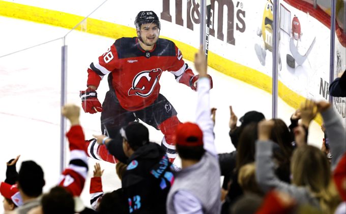 Timo Meier und die New Jersey Devils dürfen in der NHL jubeln. NHL