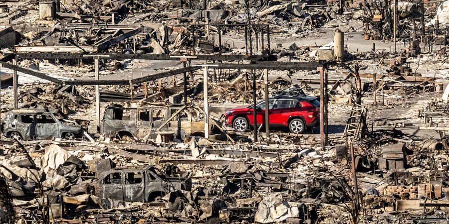 Los Angeles Brände Feuer