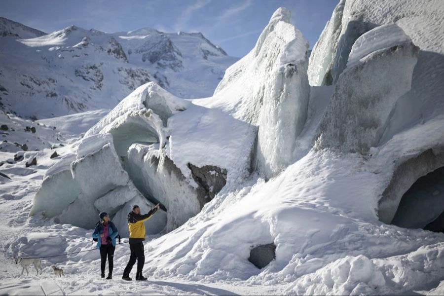 Gletscher Schweiz retten Klimaschutz