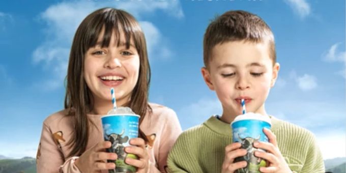 Für einen User sieht das Mädchen der Kampagne von Swissmilk unnatürlich alt aus. Swissmilk