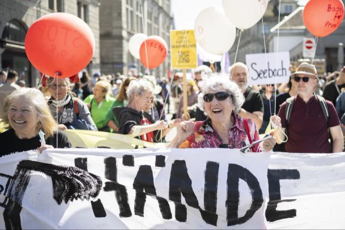 demo in zürich 2025