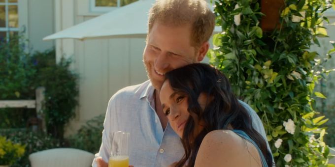 Prinz Harry und Meghan Markle wohnen mit ihren Kindern in den USA. Meghan Markle Harry