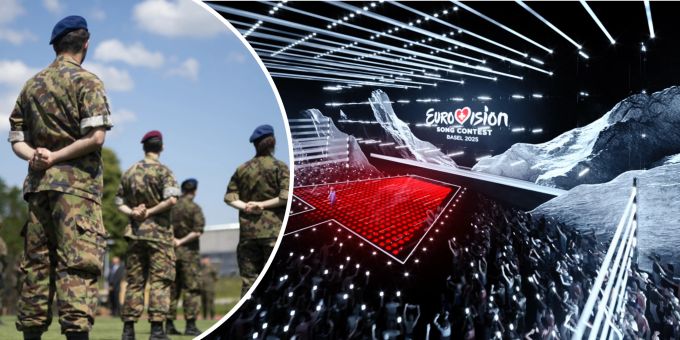 Für den Eurovision Song Contest bietet Basel-Stadt die Schweizer Armee auf. (Symbolbild) Eurovision Song Contest