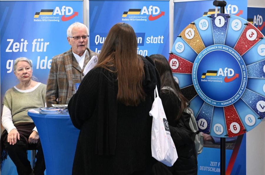 Eine Frau aus Berlin-Dahlem hat der AfD im Jahr 2023 knapp sechs Millionen Euro vermacht.