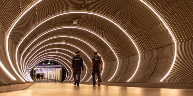 Tunnel Flughafen Zürich